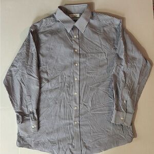 Gold Label Roundtree & Yorke fitted men’s‎ shirt. Button.SZ 17/33. 100% poplin